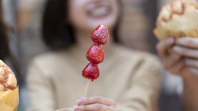 Postre, China, Frutas, Dulces