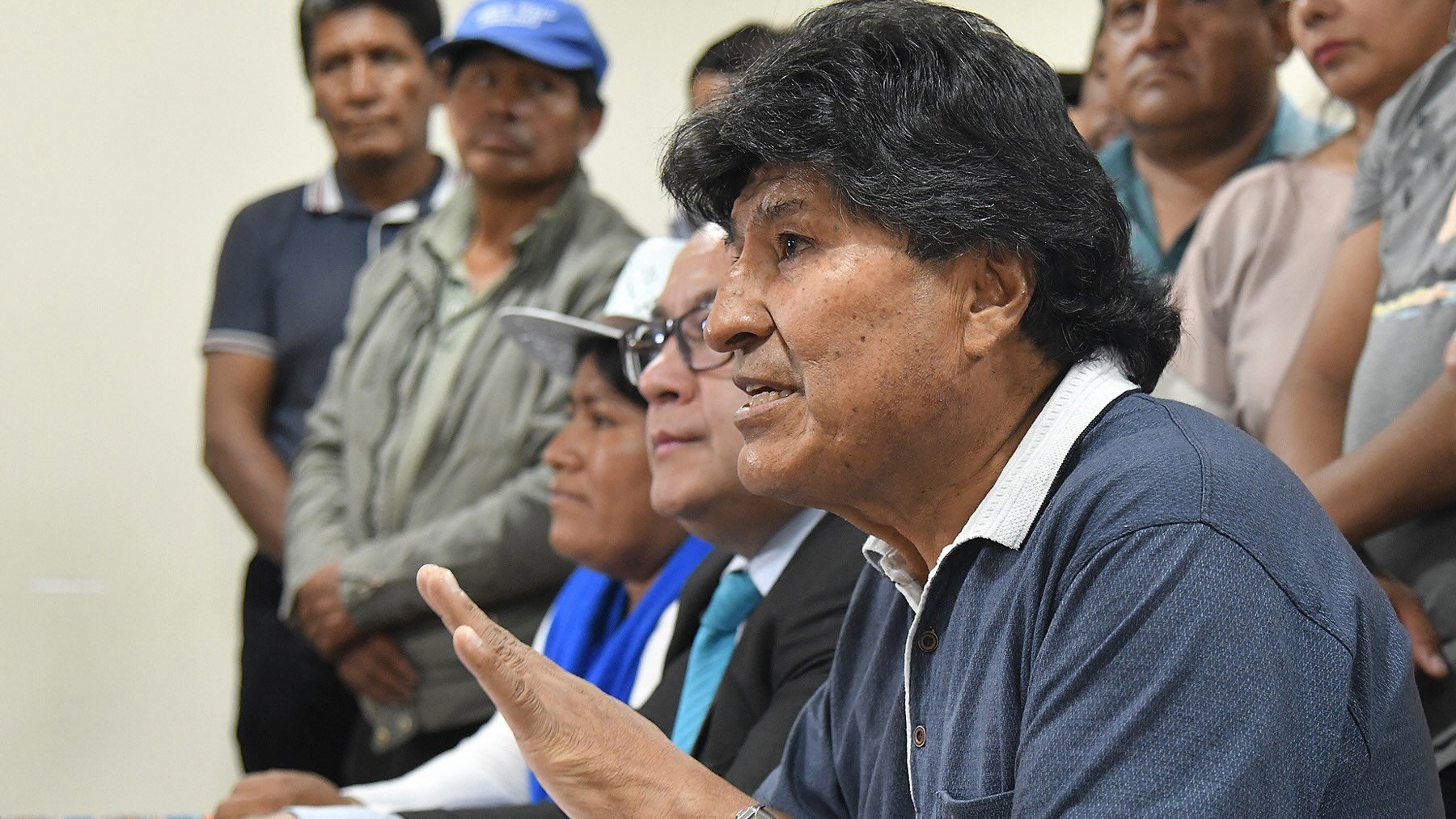 Evo morales, ex presidente comunista de Bolivia. (EFE)