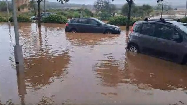 Son Ferrer inundado