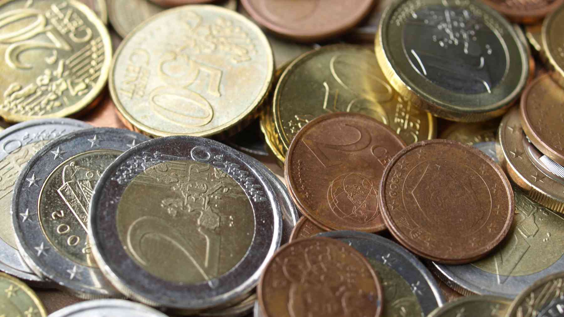 Monedas de euro.