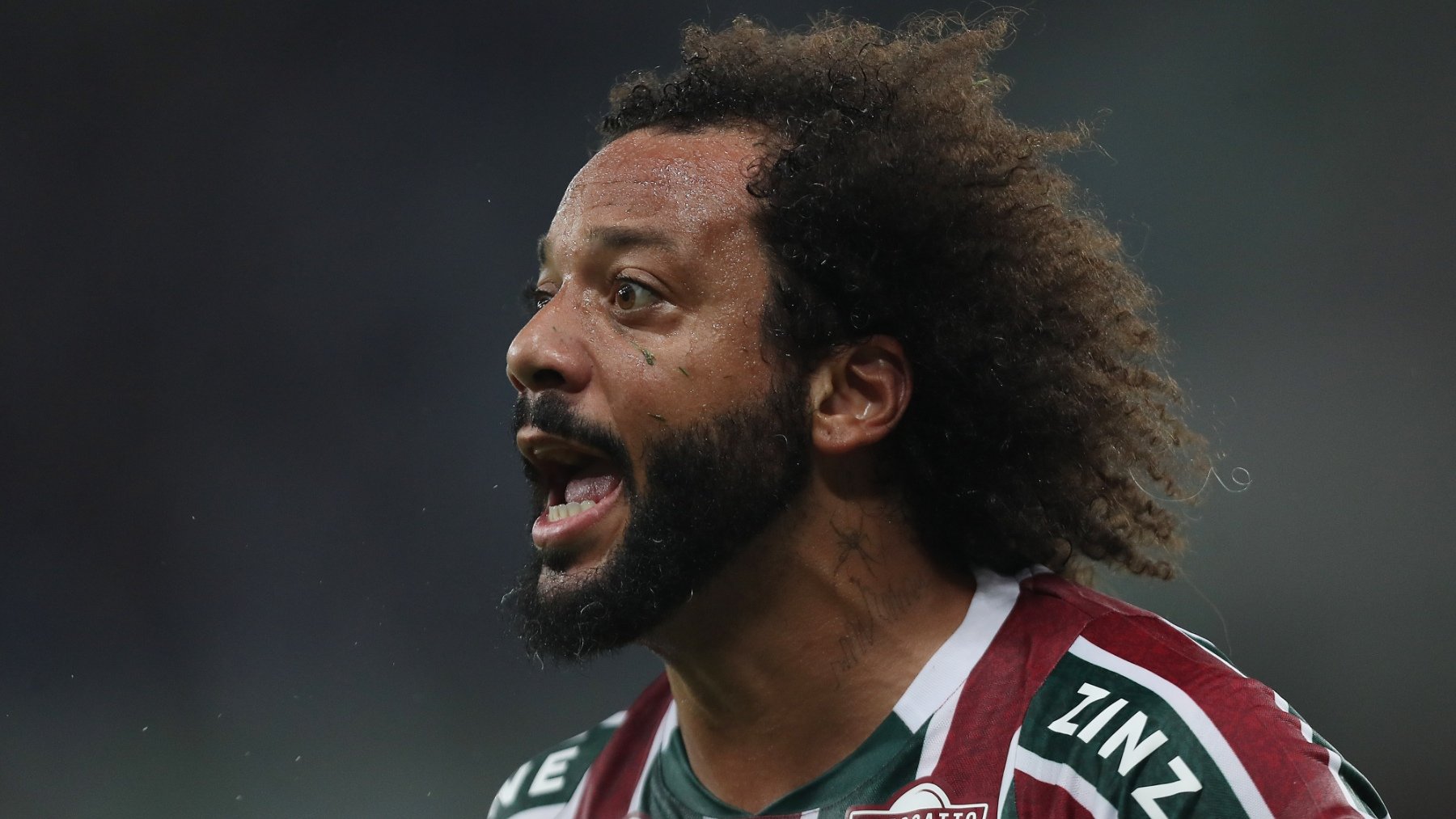 Marcelo en un partido con el Fluminense. (Getty)