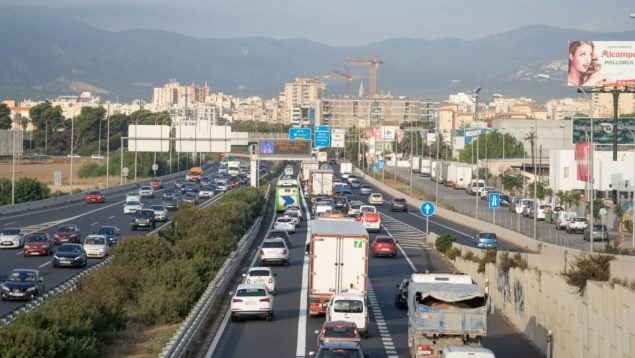 autopista Palma tráfico