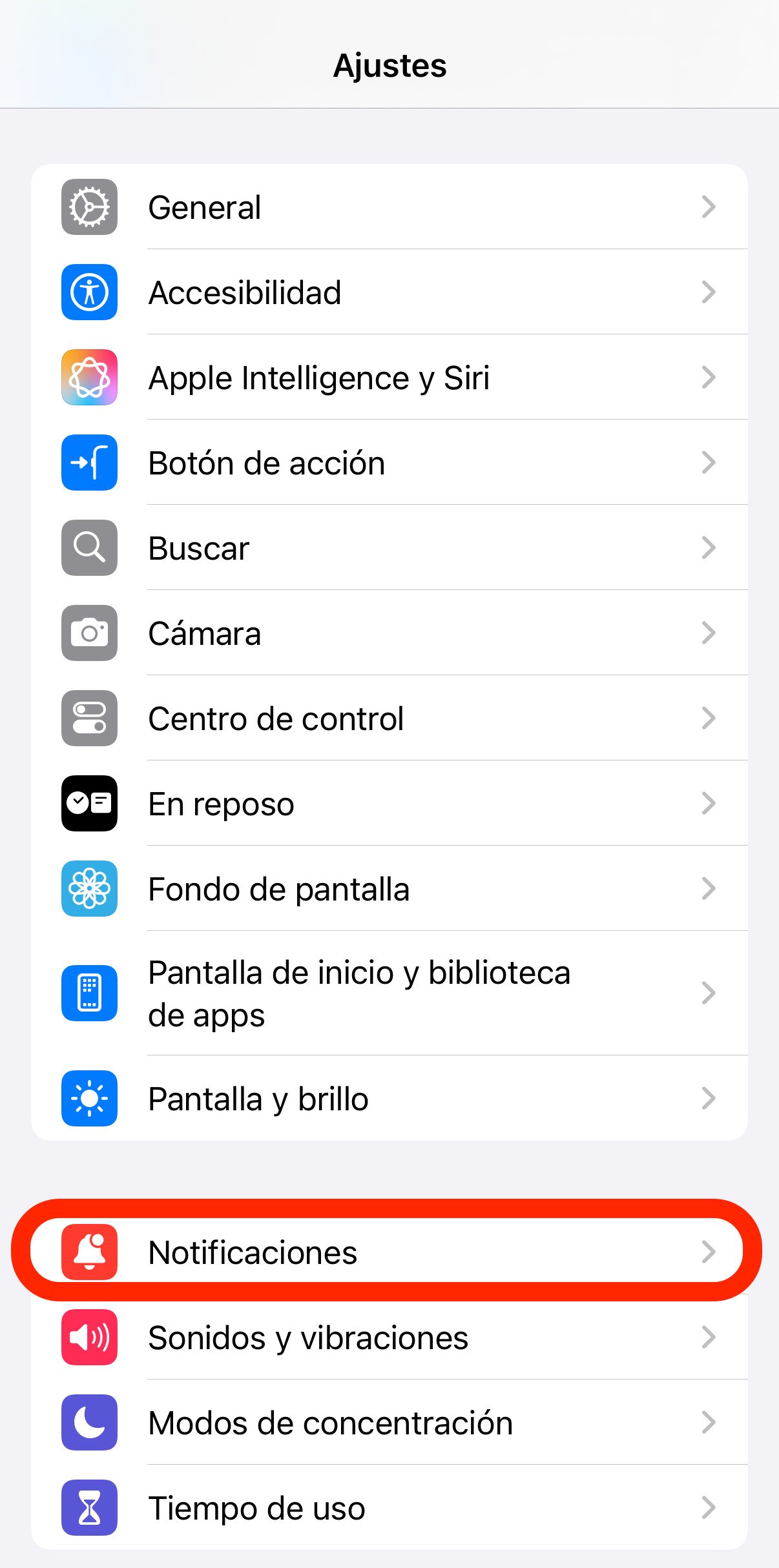 alertas emergencias móvil iPhone