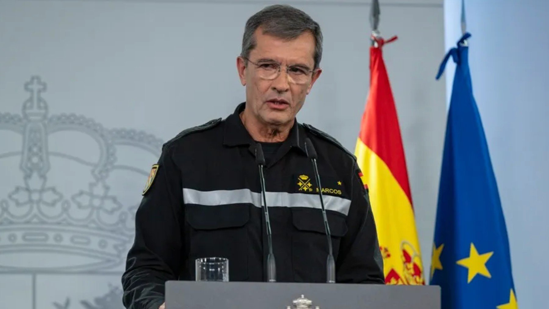 El jefe de la Unidad Militar de Emergencias (UME), Javier Marcos.