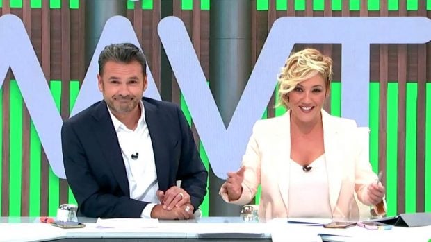 Iñaki López y Cristina Pardo se ponen cada tarde al frente de Más vale tarde (Atresmedia).