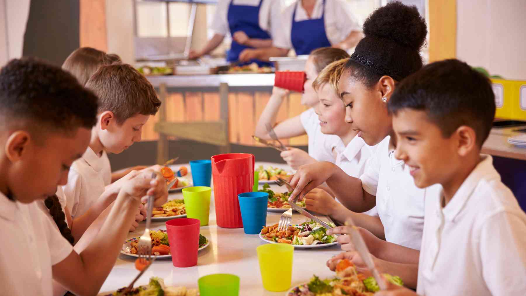 Comedor escolar.