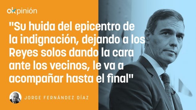 Sánchez huye del lodazal (y no es un bulo)