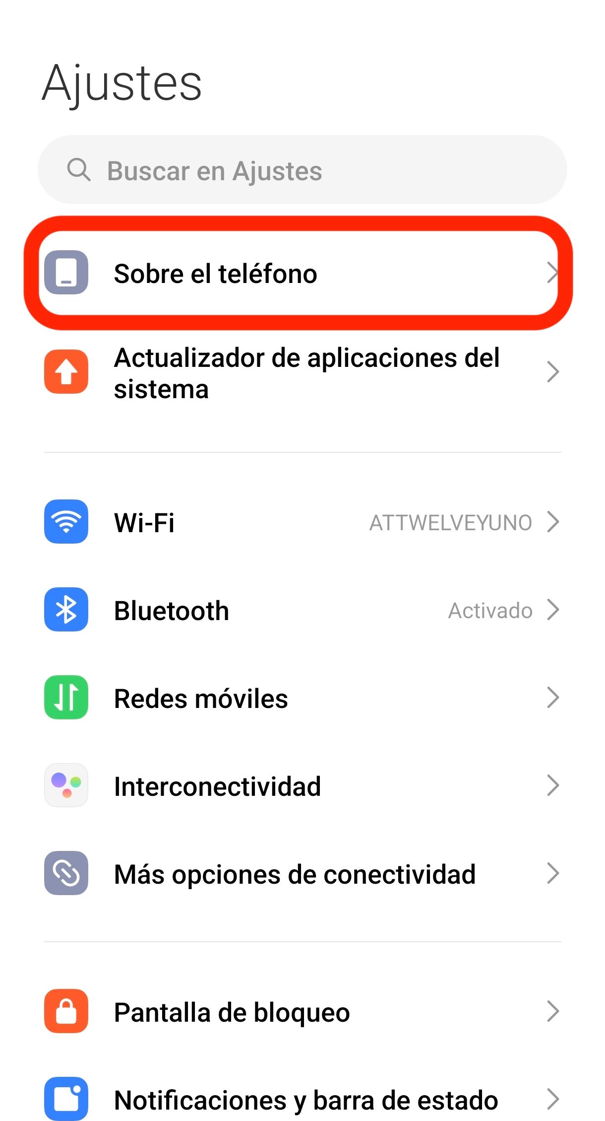 cambiar nombre móvil Android