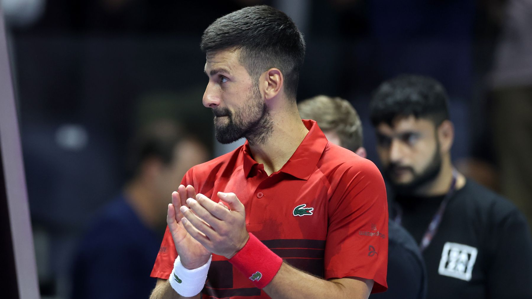 Djokovic, durante el Six Kings Slam en Arabia Saudí (Getty)