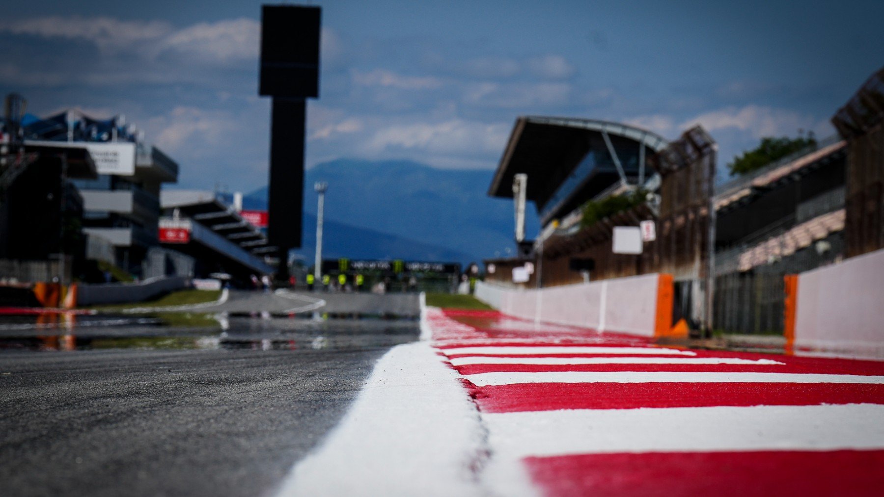 Imagen del circuito de Montmeló, donde se disputará la última prueba del Mundial de MotoGP. (MotoGP)