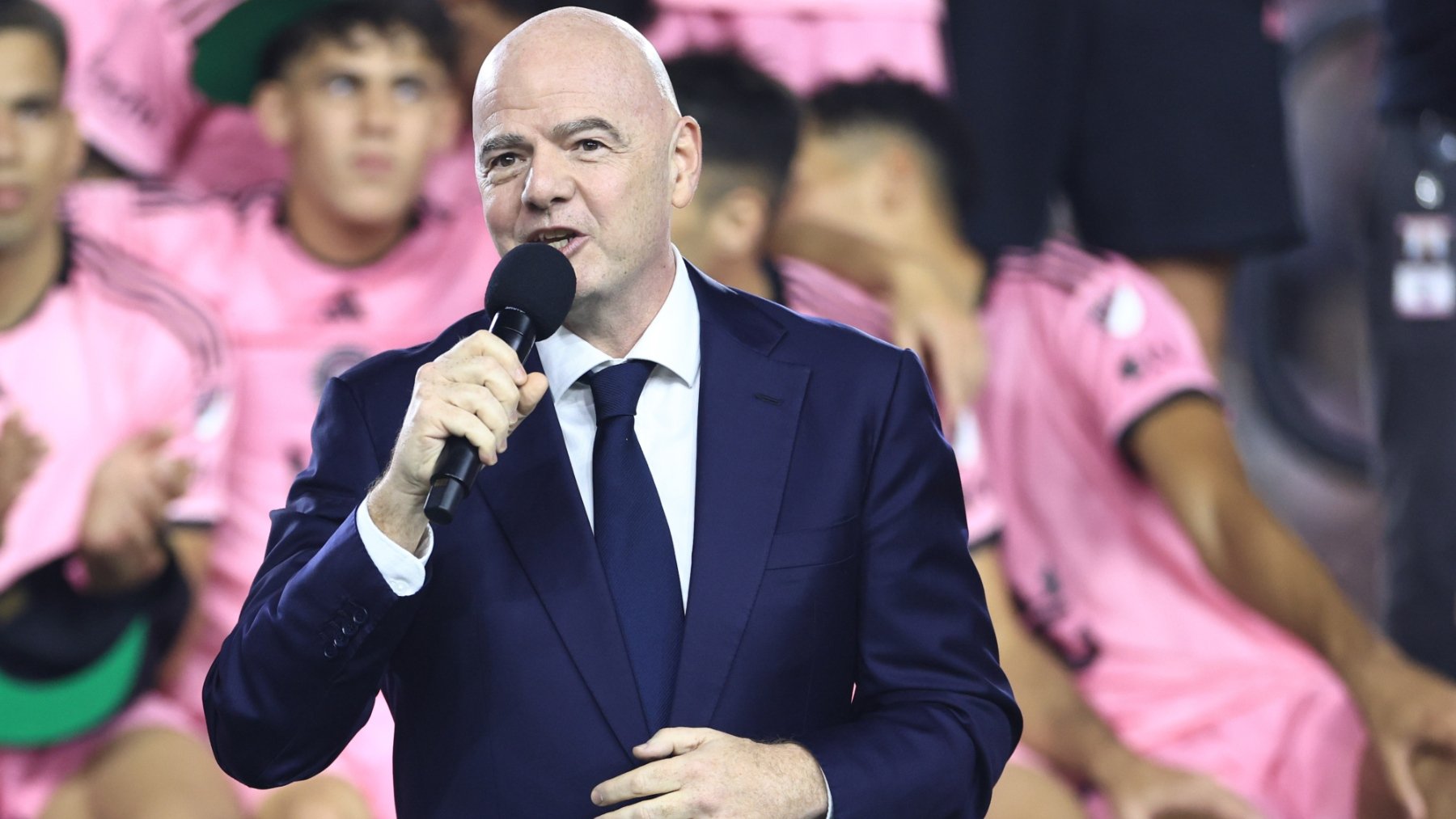 Gianni Infantino, presidente de la FIFA. (Getty)