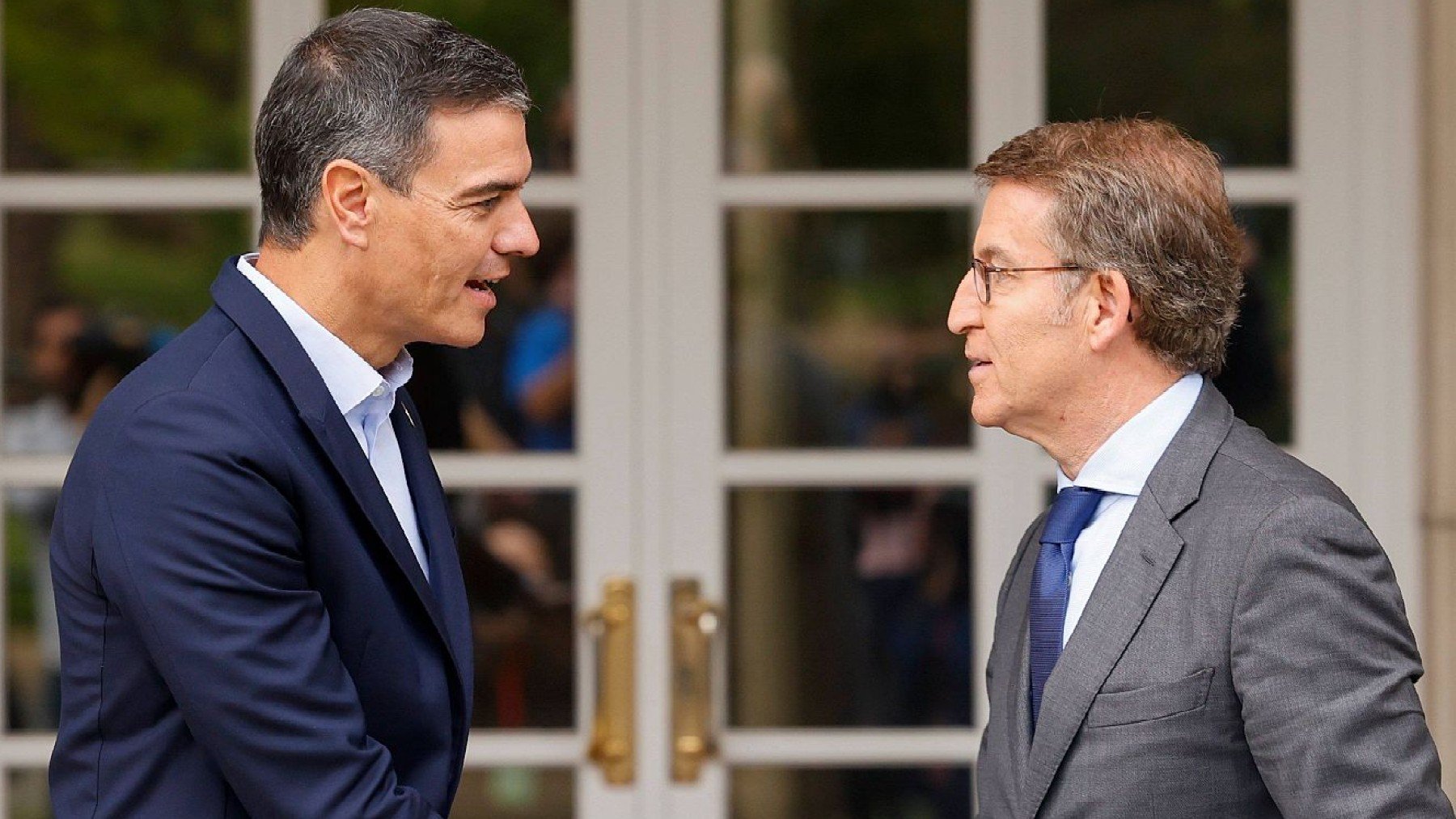 Pedro Sánchez y Alberto Núñez Feijóo.