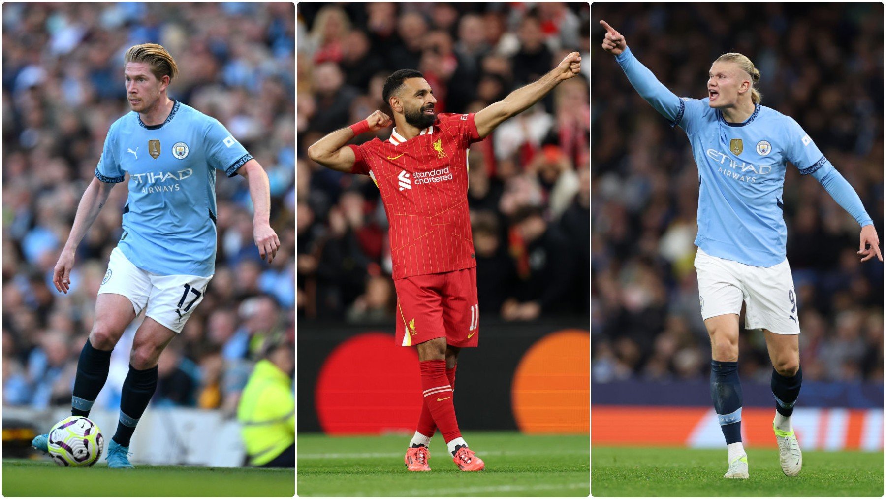 De Bruyne, Salah y Haaland están entre los mejores pagados de la Premier