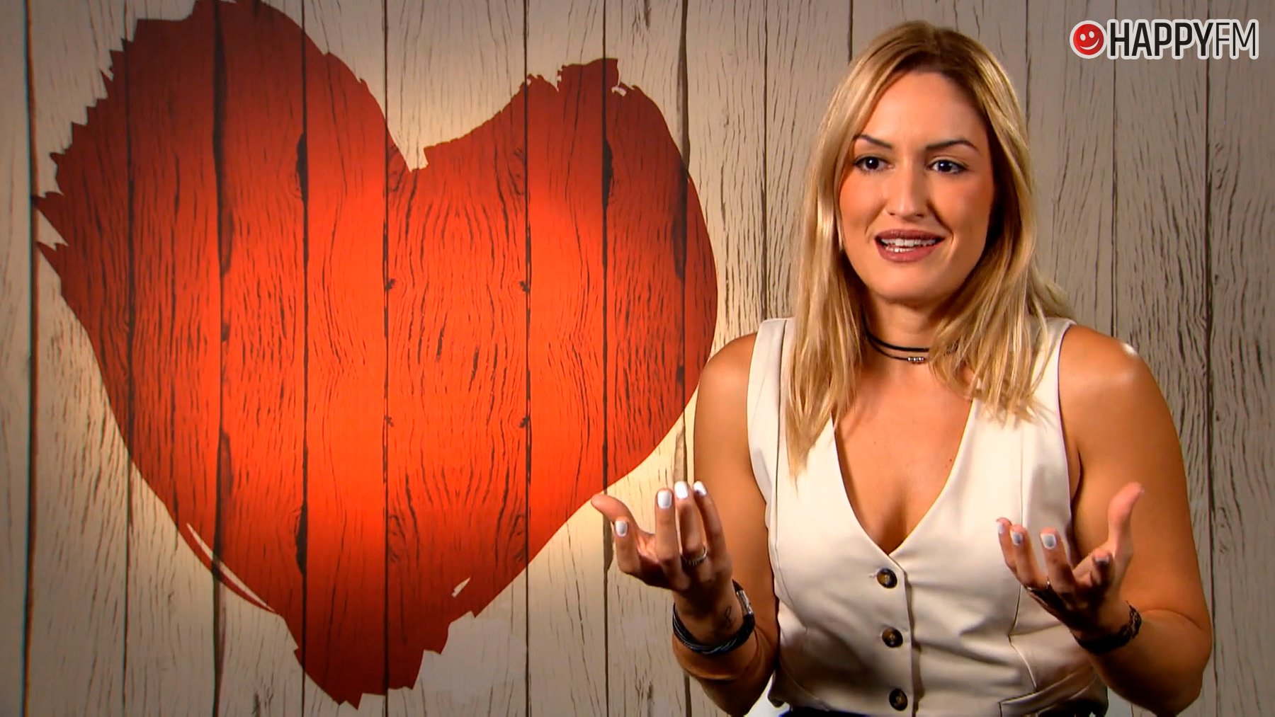 Alicia en First Dates. (Mediaset)