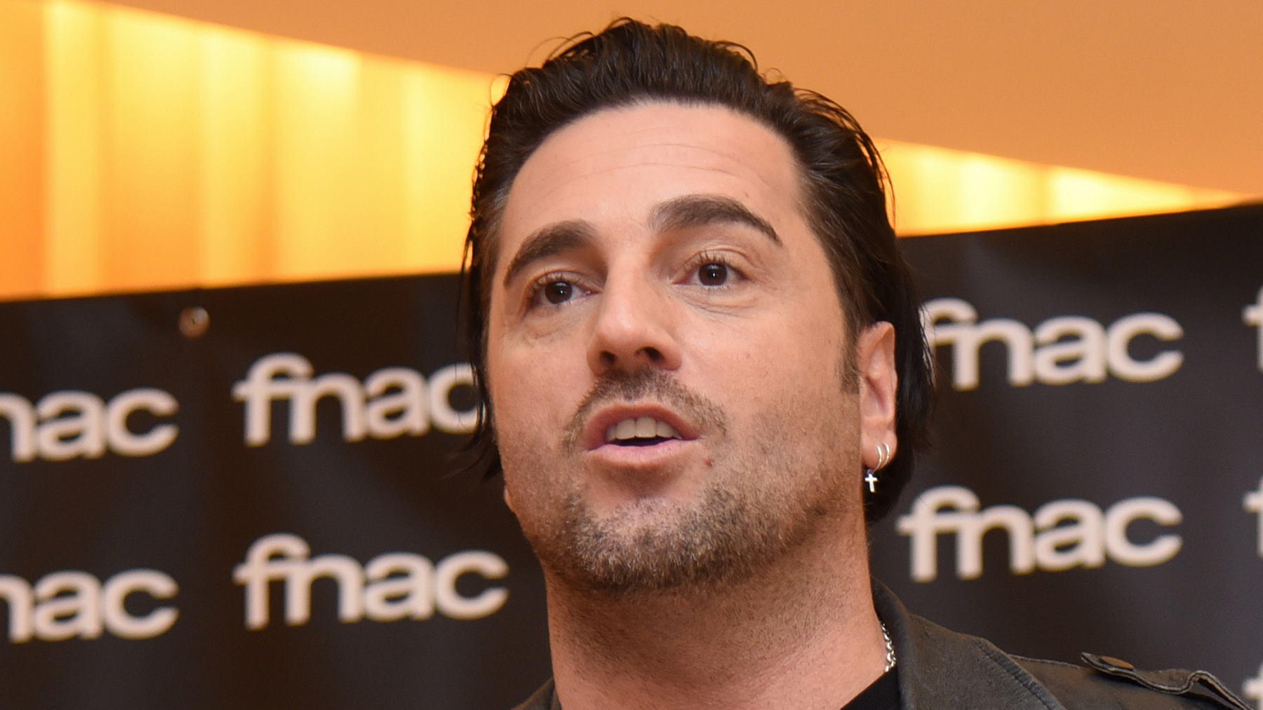 Singer David Bustamante duirng a public event in Sevilla 31 October 2024