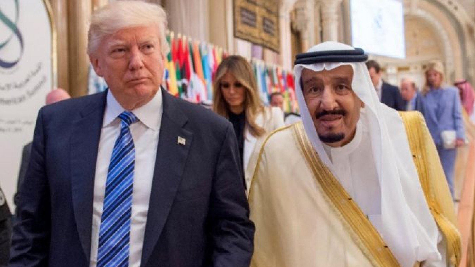 Donald Trump visita Arabia Saudí.