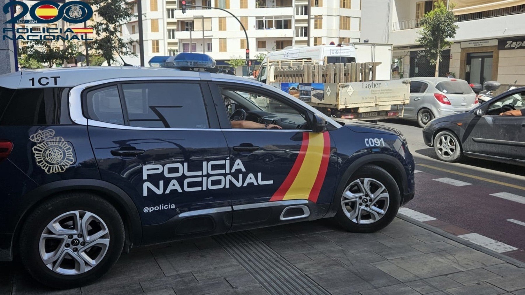 Imagen de un coche de la Policía Nacional. (Foto: Ep)