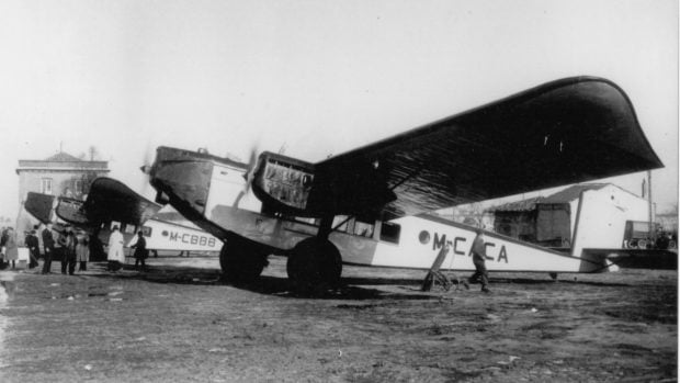 Primer vuelo puente aéreo