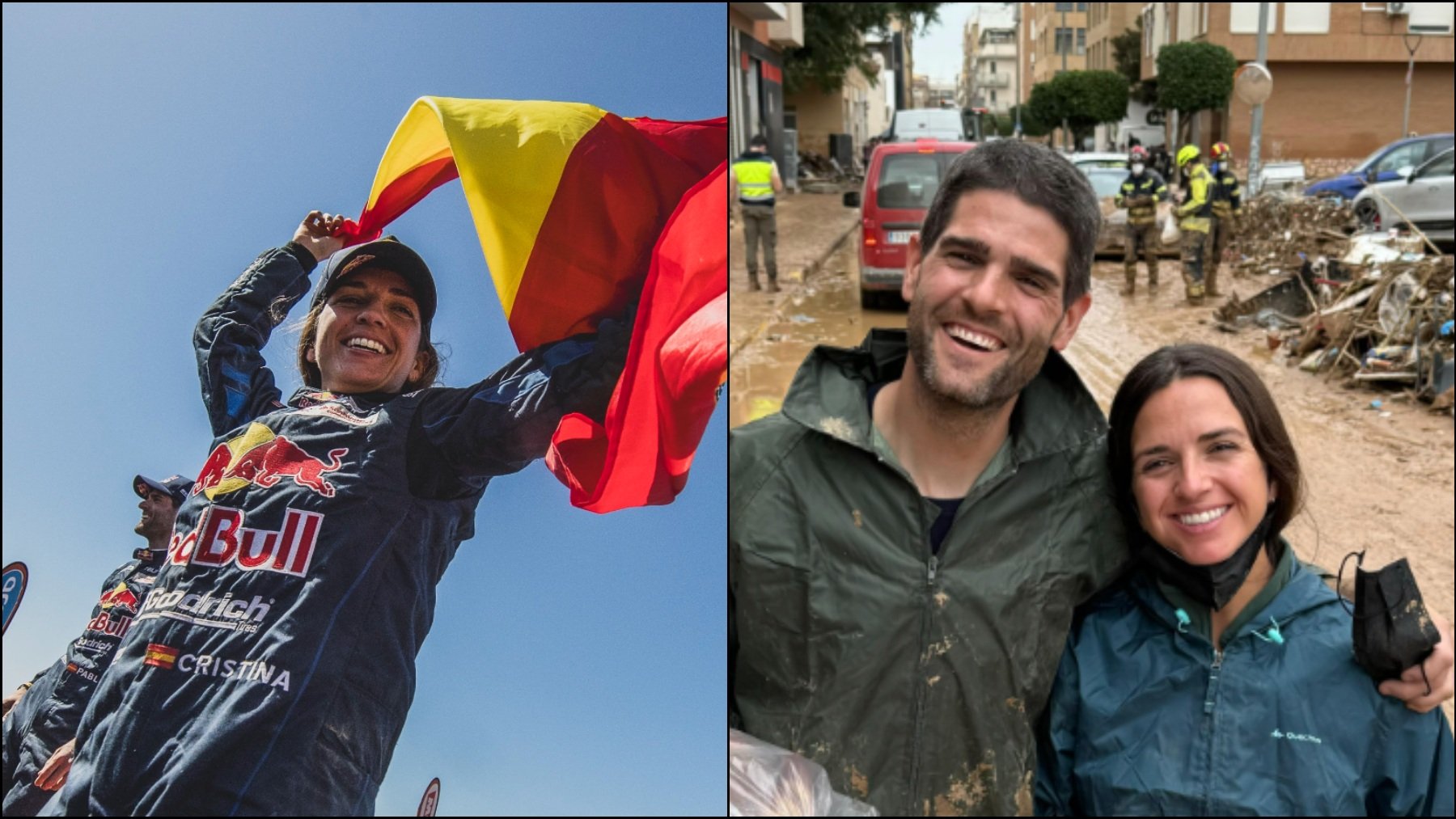 Cristina Gutiérrez, de ganar el Dakar a dar ejemplo en Valencia tras la DANA.