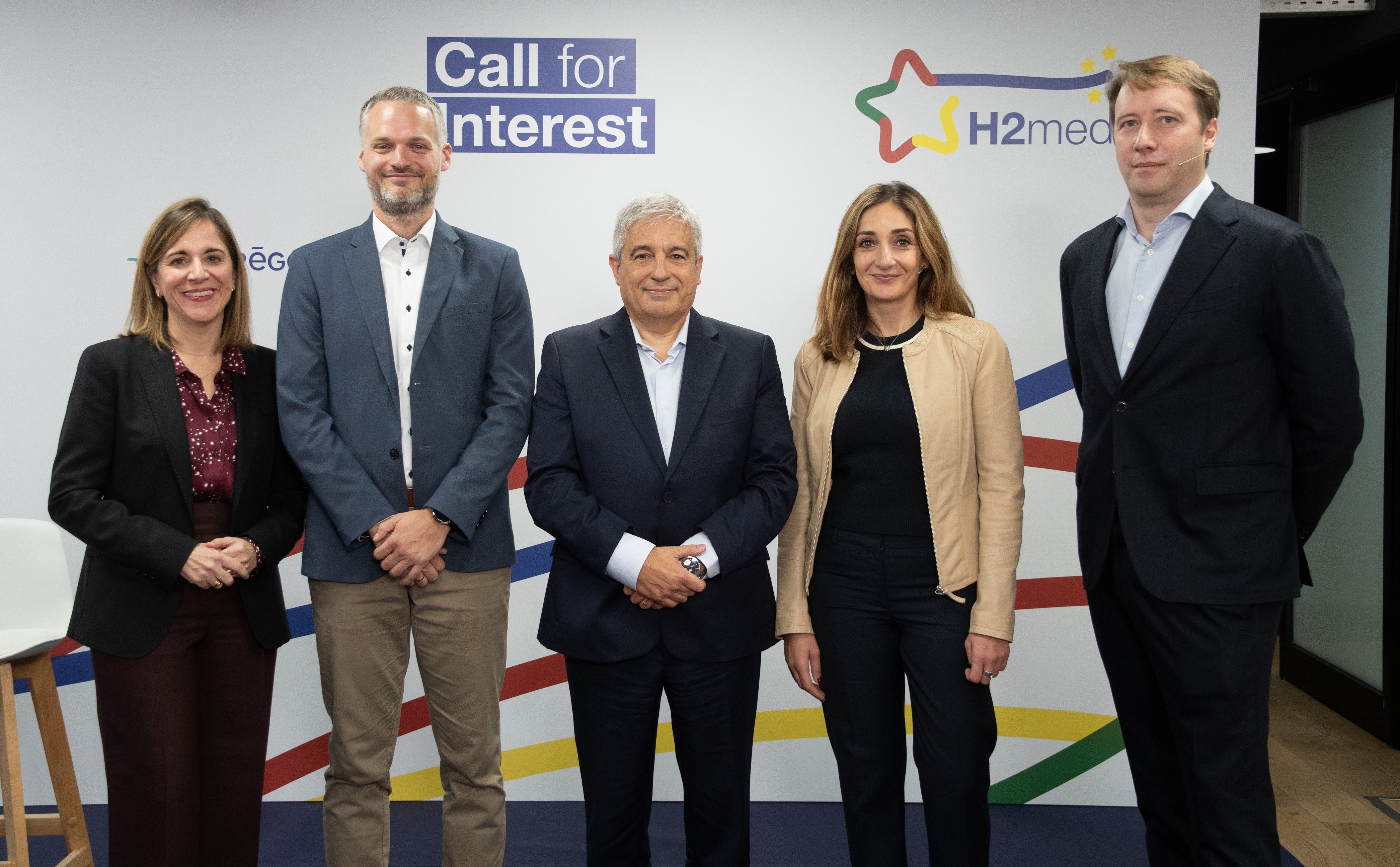 Equipo de presentación de la Call For Interest de H2Med. @Cortesía