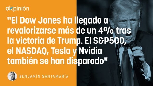 victoria de trump, wall street, bolsas, estados unidos