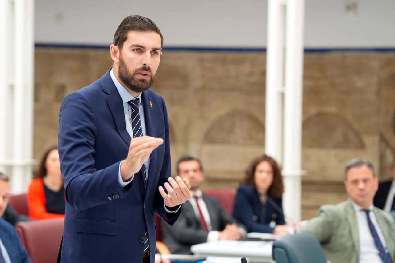 El presidente de Vox en la Región de Murcia, José Ángel Antelo.