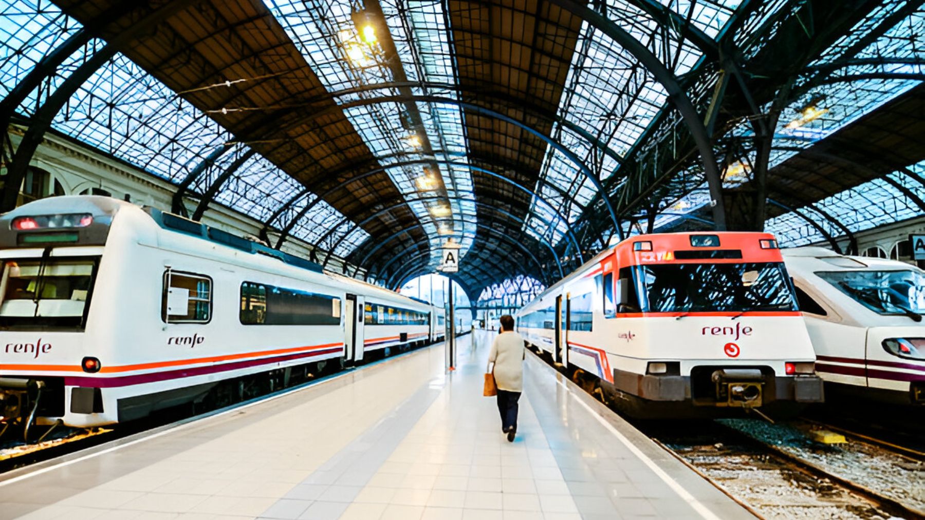 Estación de trenes.