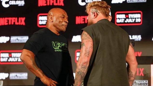 Mike Tyson, Jake Paul