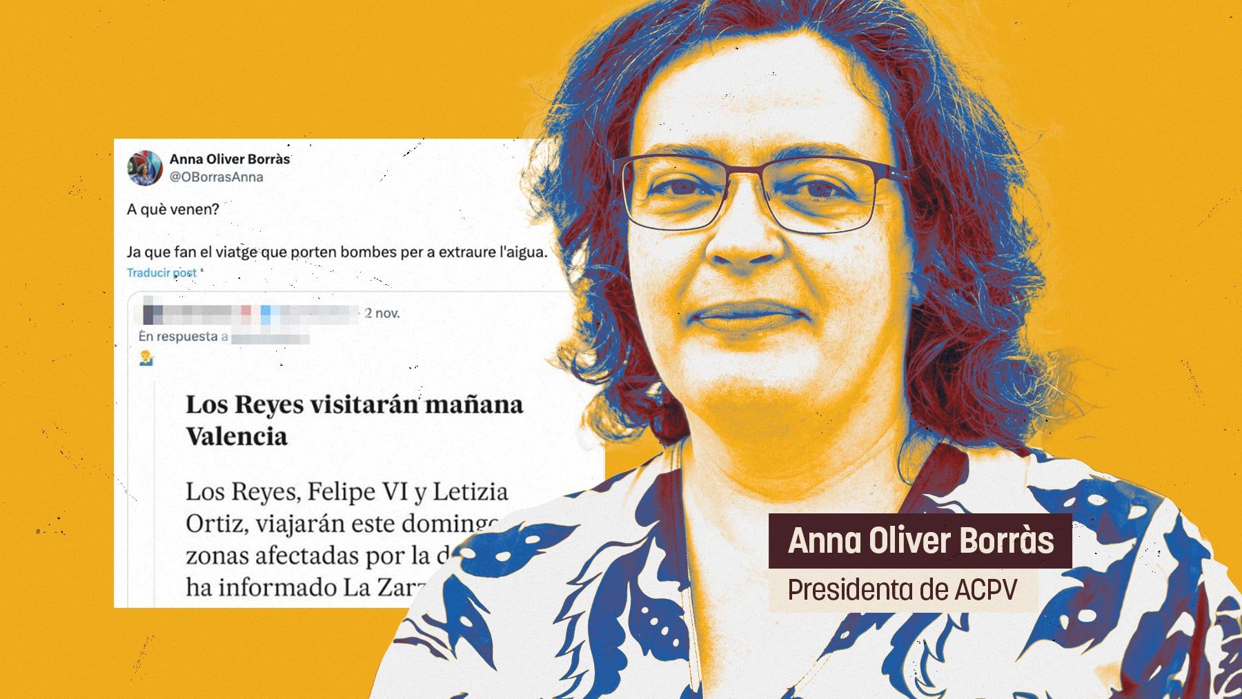 Anna Oliver, presidenta de ACPV.