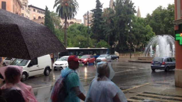 Lluvia Mallorca