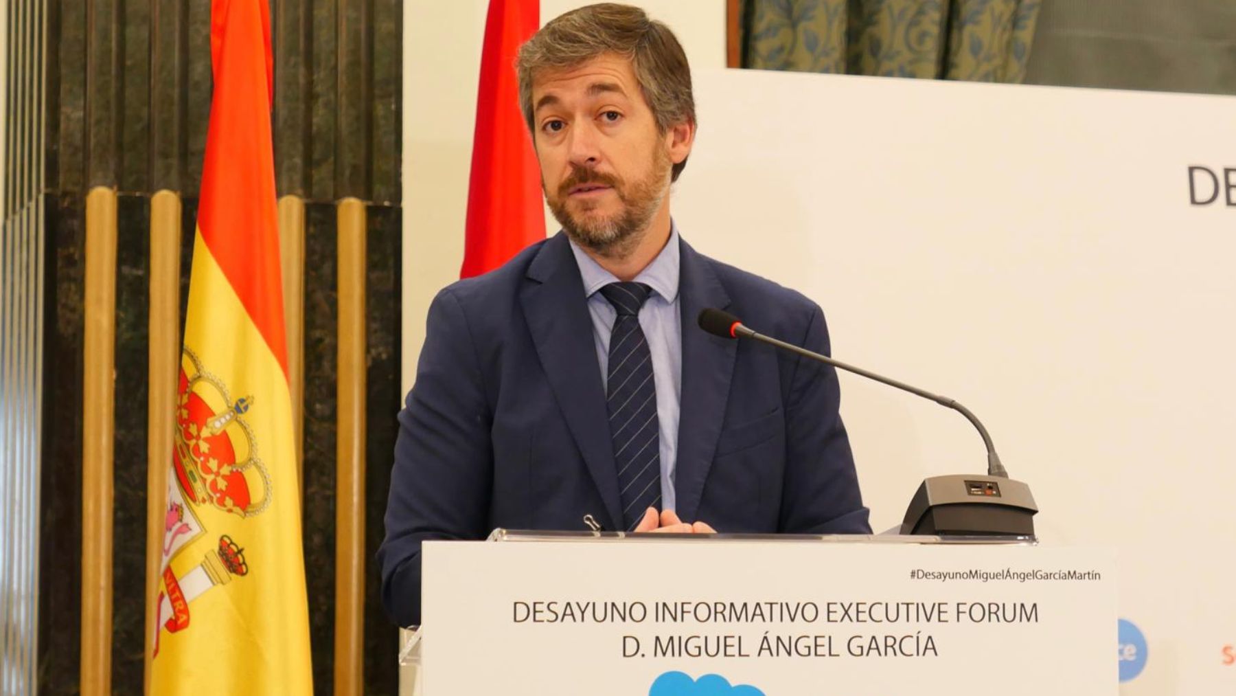 Miguel Ángel García Martín, consejero de presidencia.