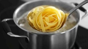 Truco para cocer la pasta