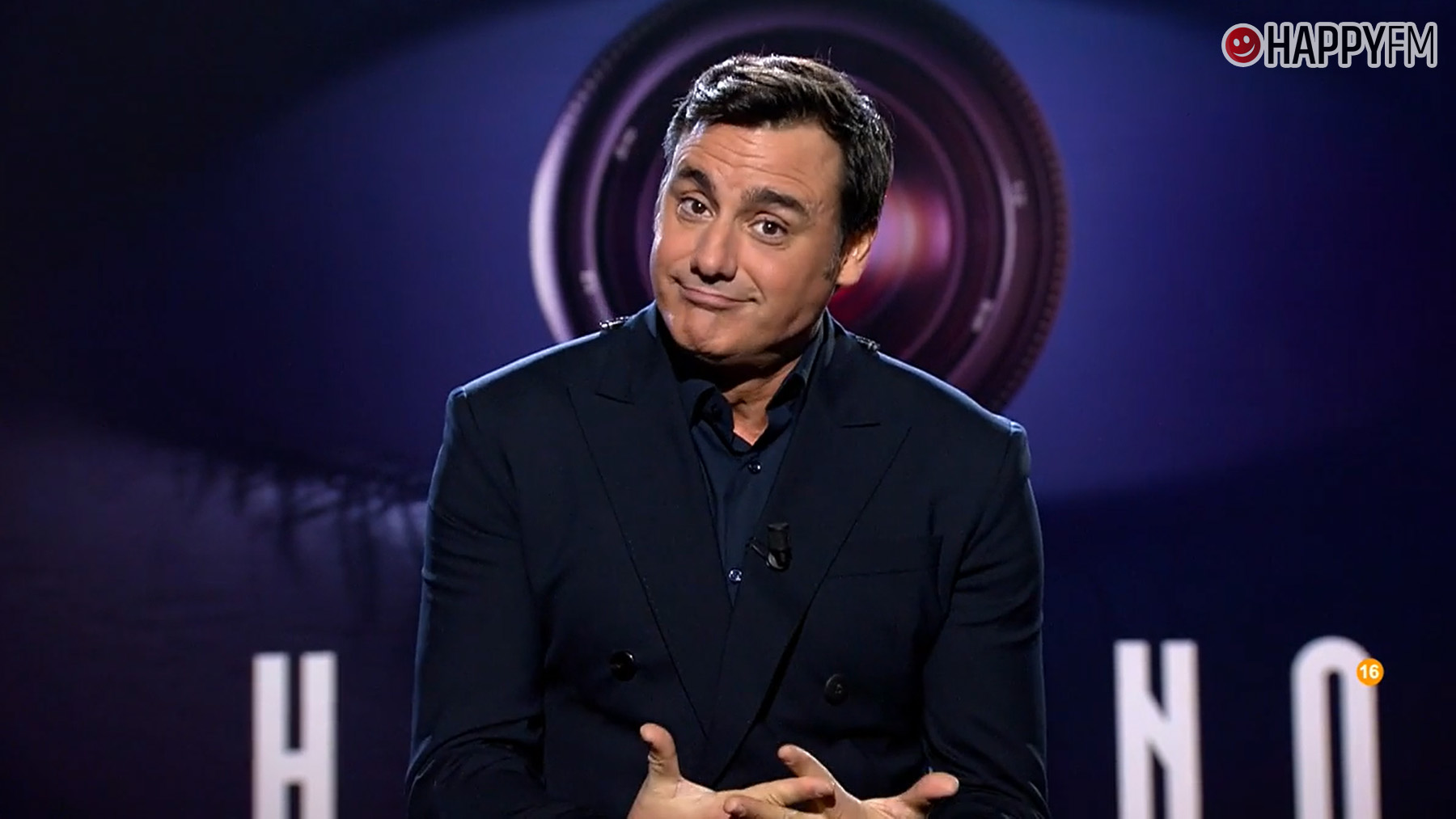 Ion Aramendi en el debate de Gran Hermano. (Mediaset)