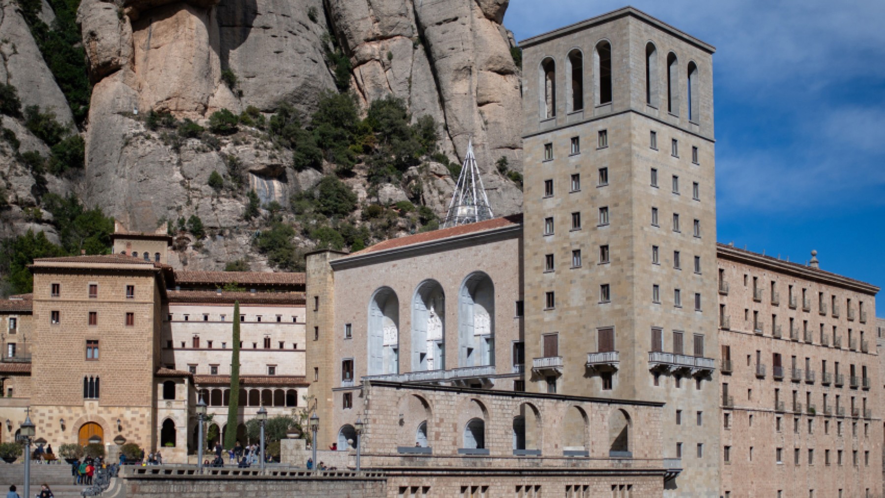 El Monasterio de Monserrat.