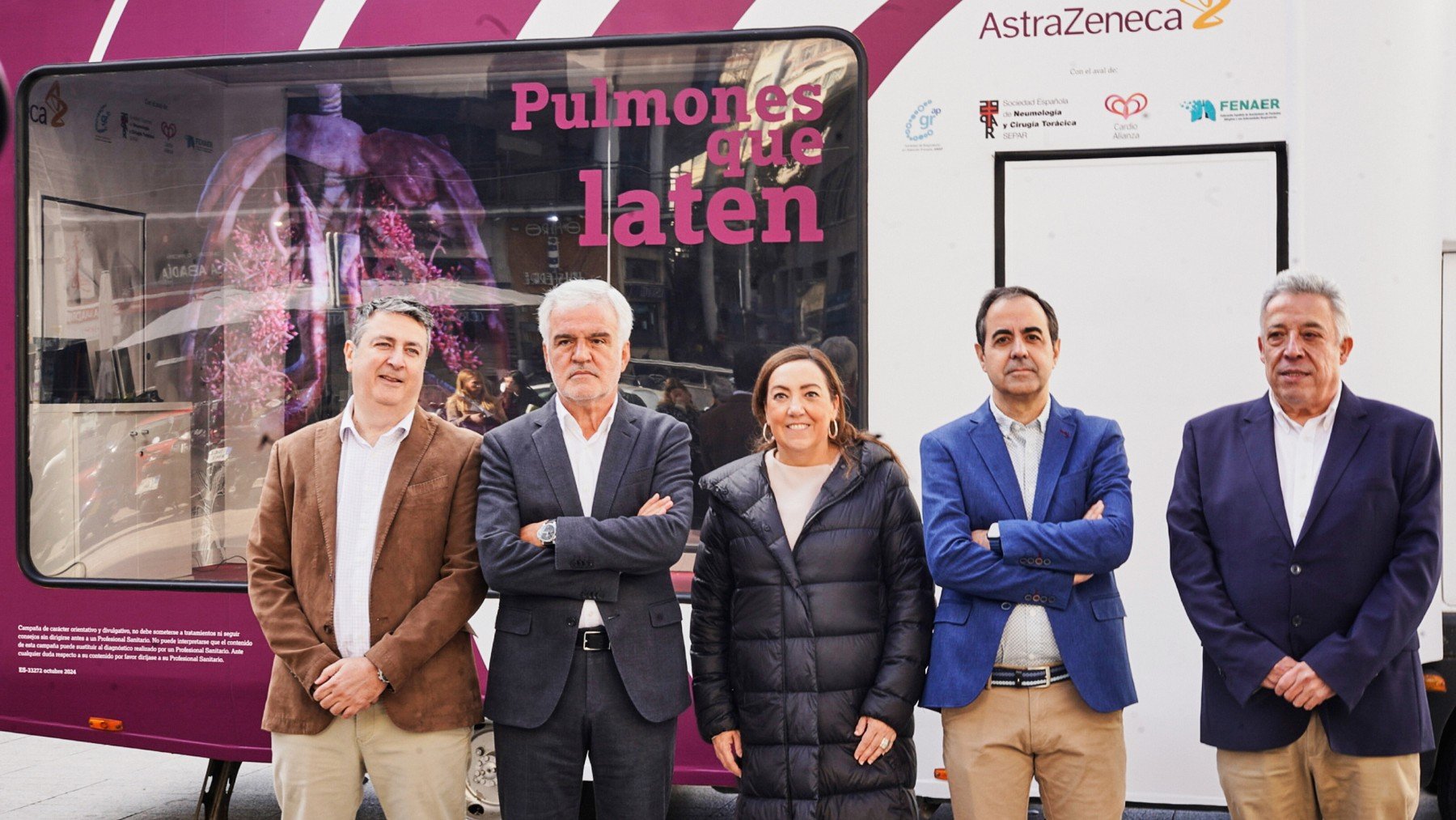 Imagen del encuentro de AstraZeneca en Madrid.