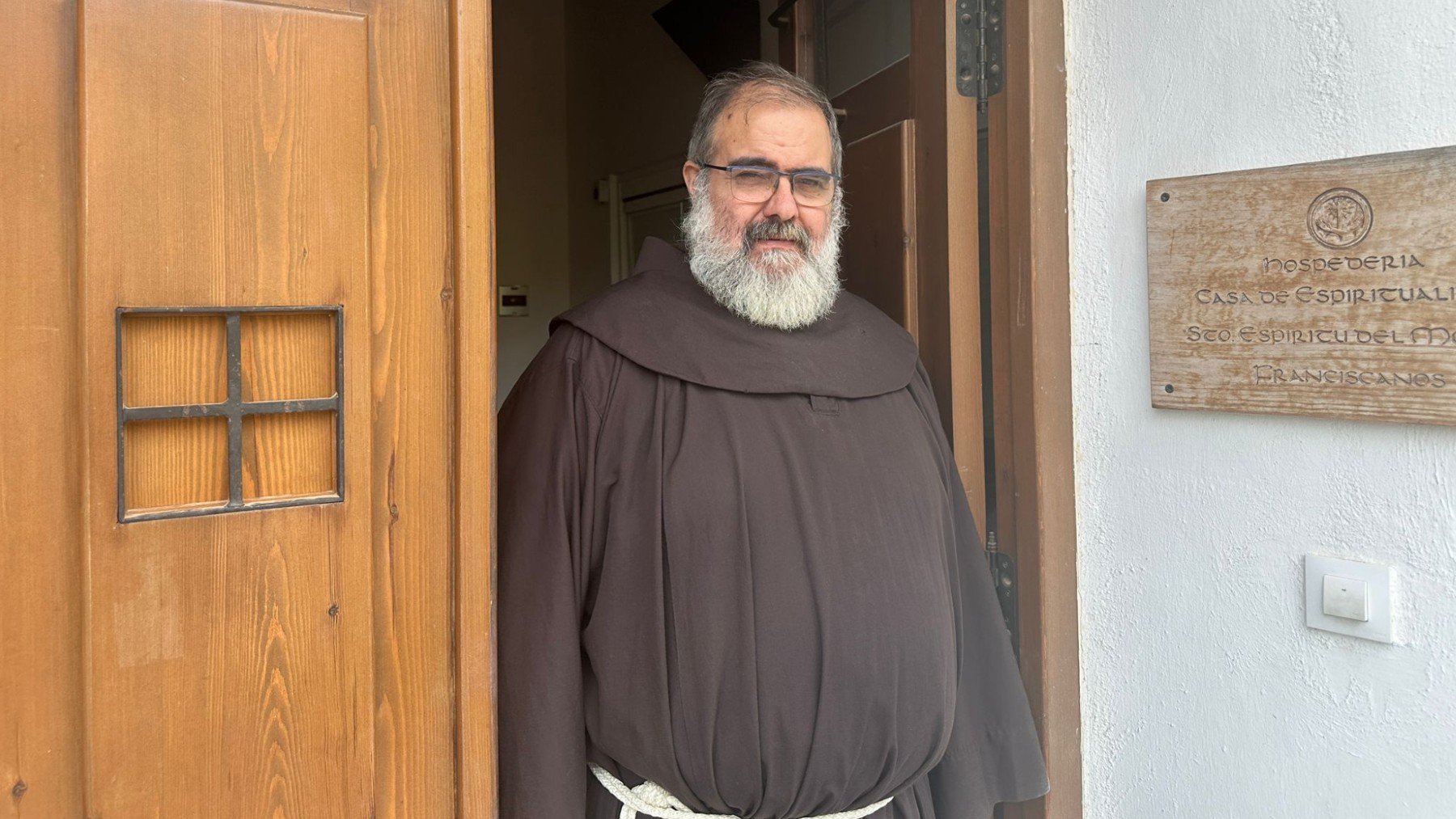 Fray Ángel, superviviente del ataque mortal al monasterio de Gilet (Valencia).