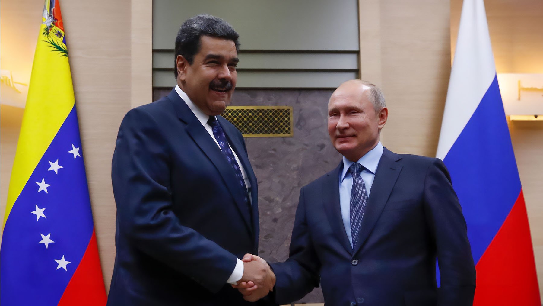 Nicolás Maduro y Vladímir Putin.