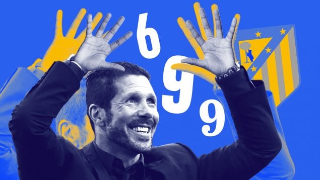 Simeone, ante otro récord: lleva 699 partidos en el Atlético