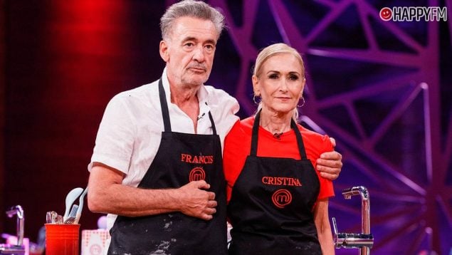 Cristina Cifuentes y Francis Lorenzo se jugaron su permanencia en MasterChef Celebrity. (RTVE)