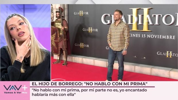 Alejandra Rubio se pronuncia tras las declaraciones de su primo. (Mediaset)