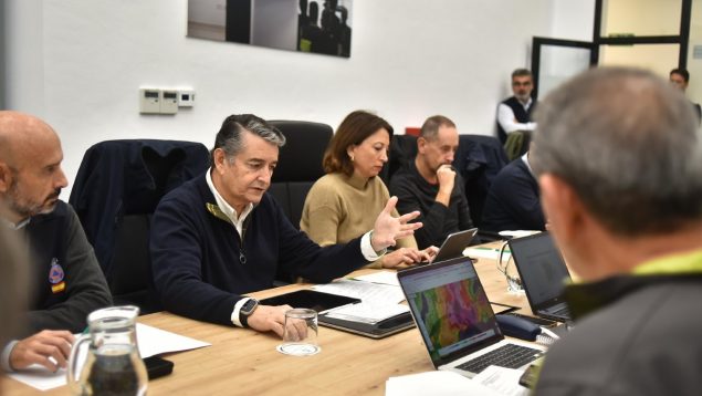 Antonio Sanz preside en Málaga la reunión de coordinación por la DANA.