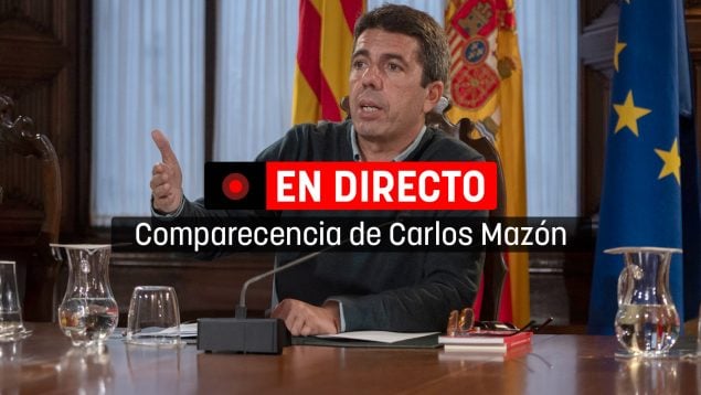 Comparecencia Carlos Mazón directo