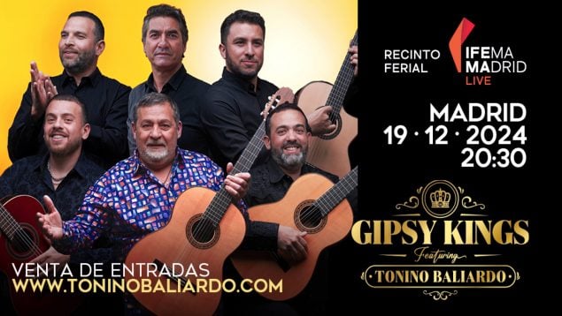 Los Gipsy Kings convierten IFEMA en una fiesta flamenca