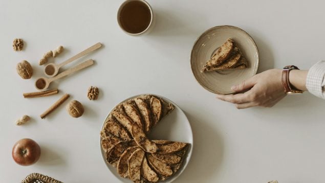 Tarta, Manzana, Postre, Té, Dulce