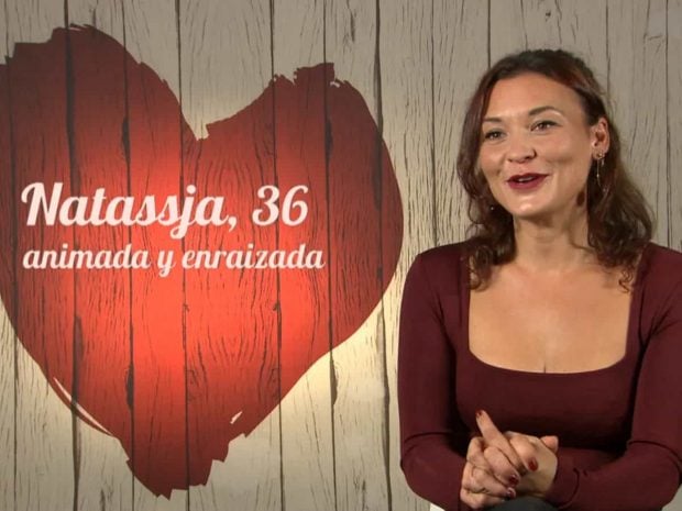 Natassja, participante de 'First Dates'. (Mediaset)