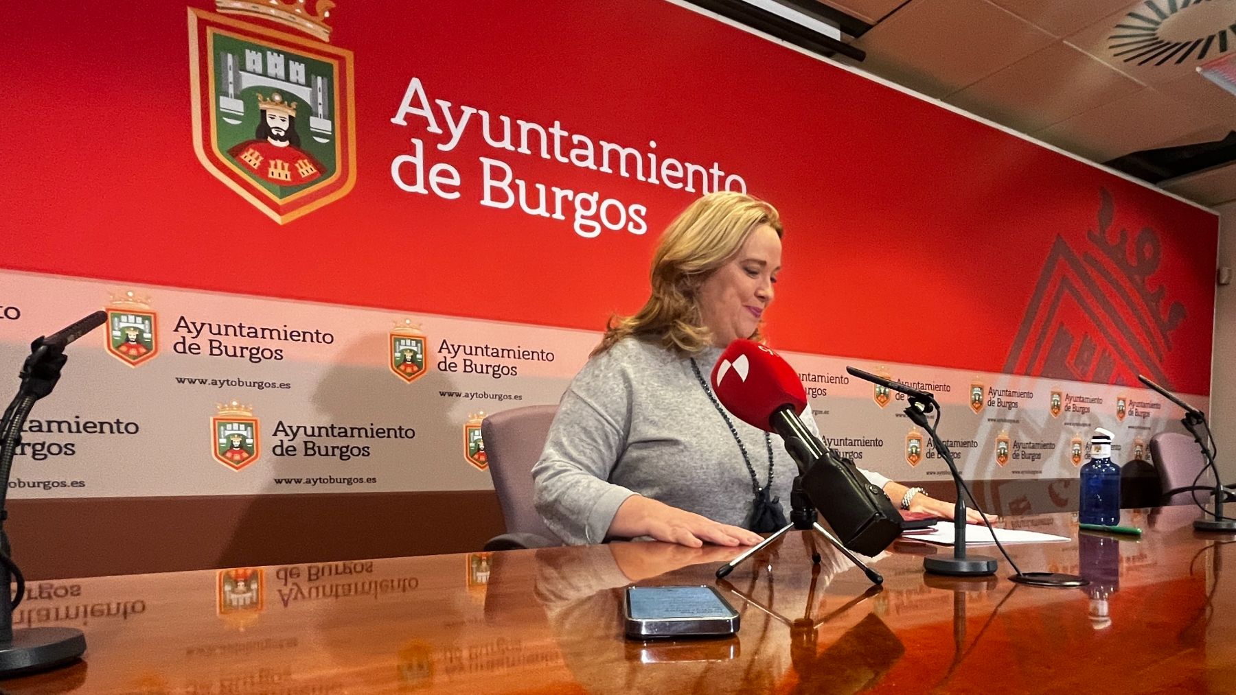 Cristina Ayala, alcaldesa de Burgos. (Ep)