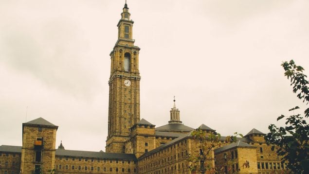 Monumento, Histórico, España, Gijón, Universidad