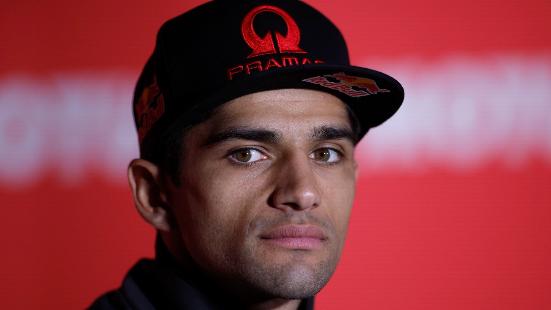 Jorge Martín durante la rueda de prensa previa al último GP de la temporada. (EFE)