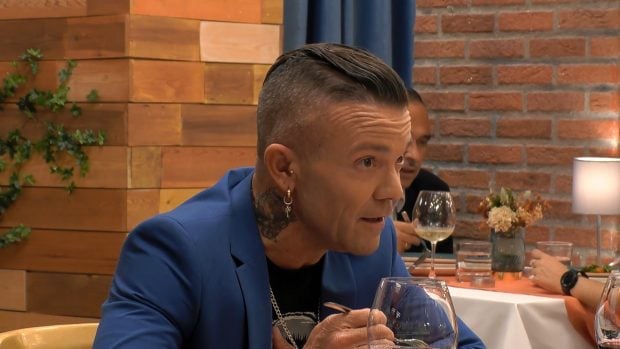 Pedro en First Dates. (Mediaset)