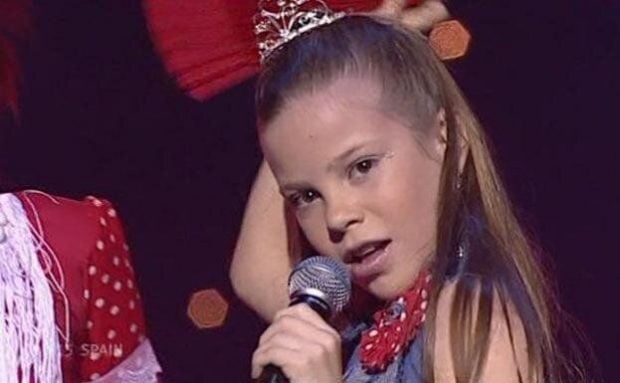 María Isabel en 'Eurovisión Junior'.